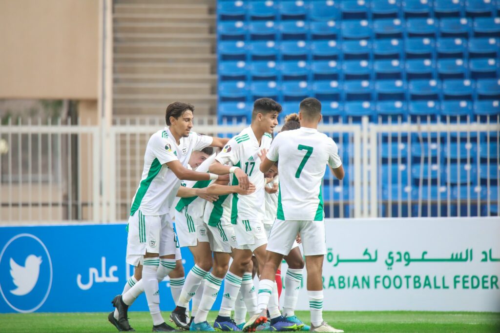 u20 algerie liban tournoi coupe arabe en arabie saoudite 2022