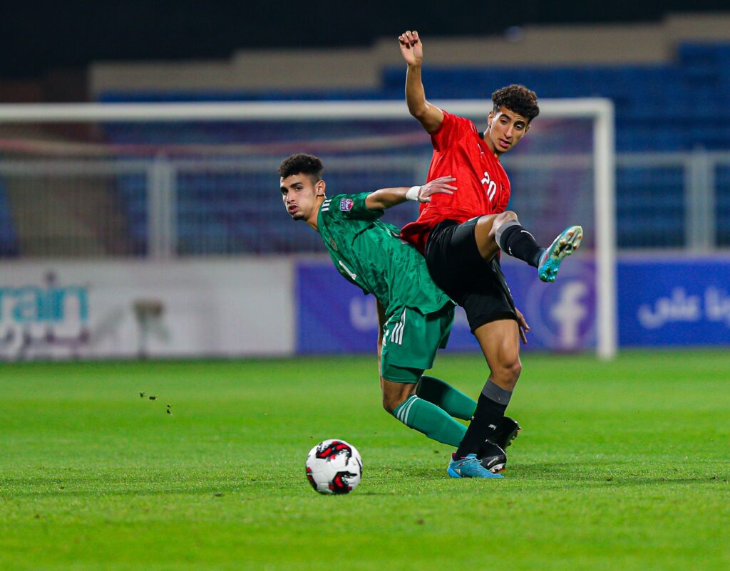 U20 arab cup 2022 duel egypt algerie def
