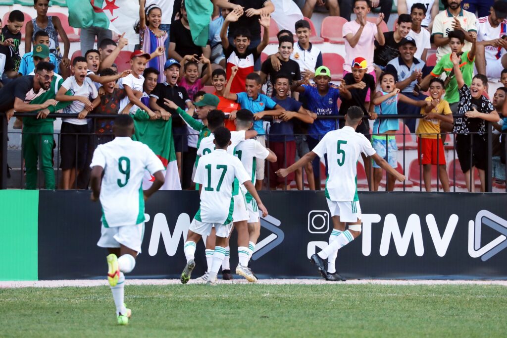 joie public de sig jeunes U17 arab cup 2022 sig palestine
