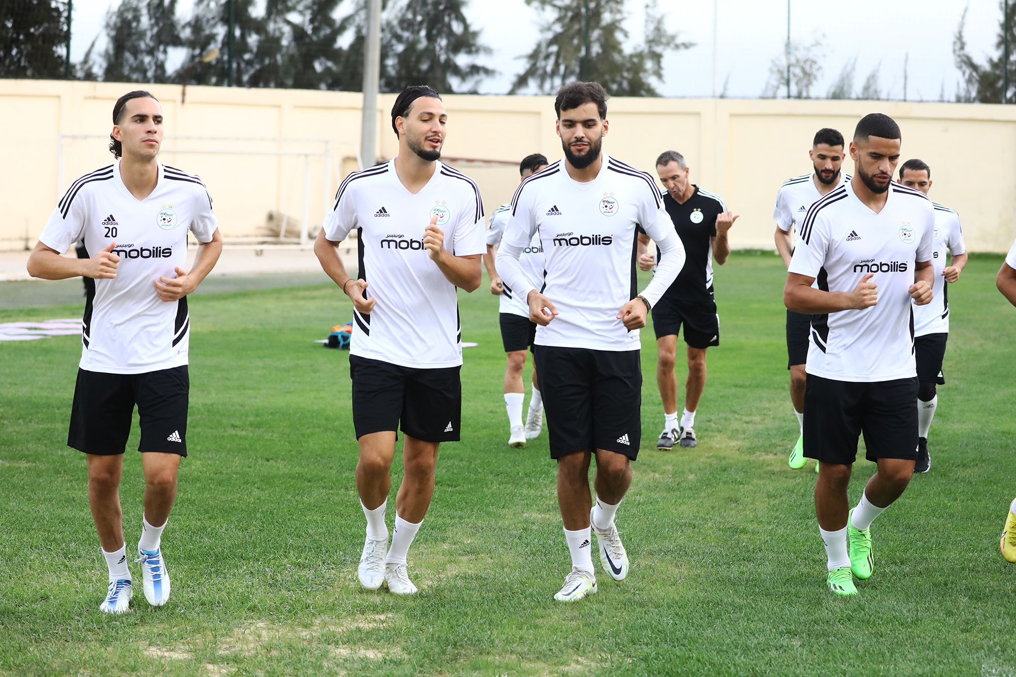 bensebaini tougai zorgane zerrouki entrainement sidi moussa stage septembre 2022