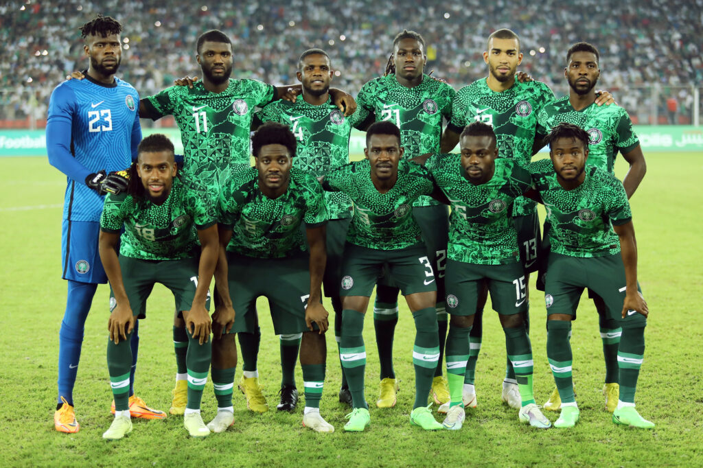 team onze afrique amical algerie nigeria septembre 2022 stade oran