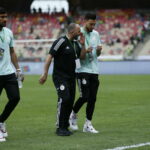 belmadi avec bensebaini et benayada