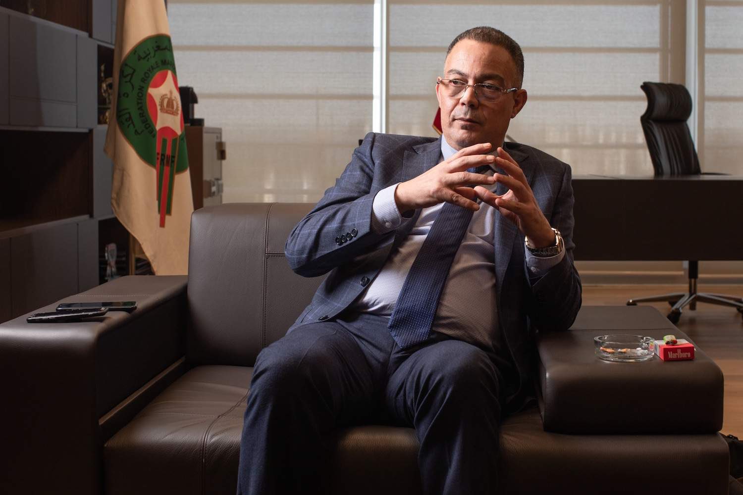 lekjaa fouzi maroc president frmf