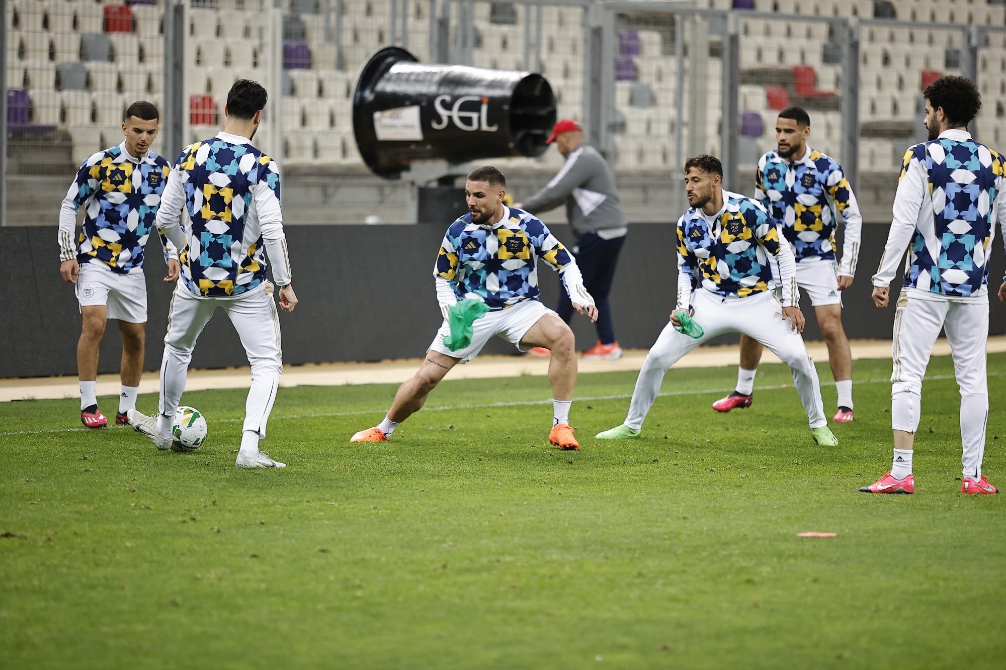 delort Entrainement avant match NIGER 5