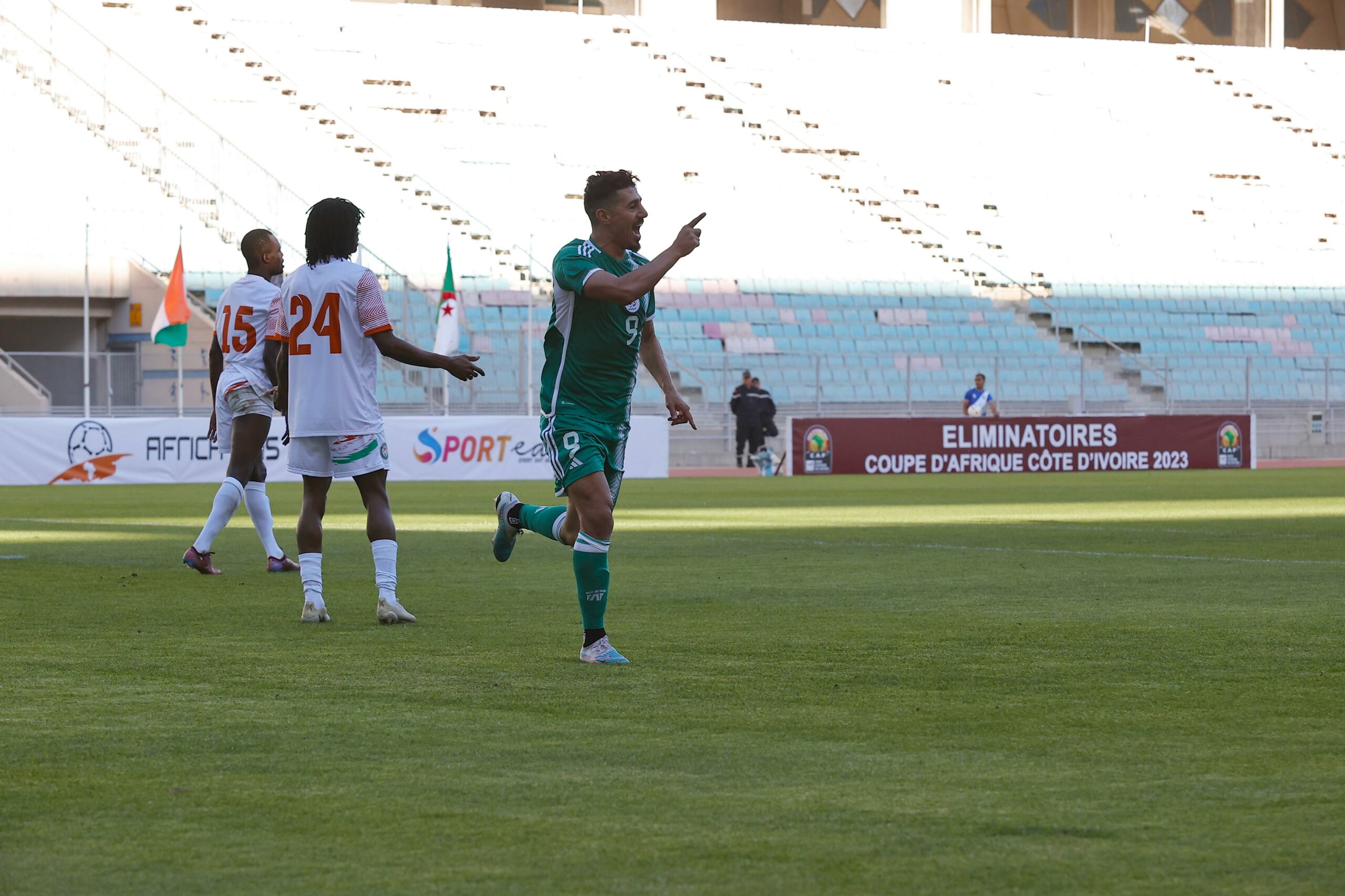 joie du but bounedjah celebre niger tunis