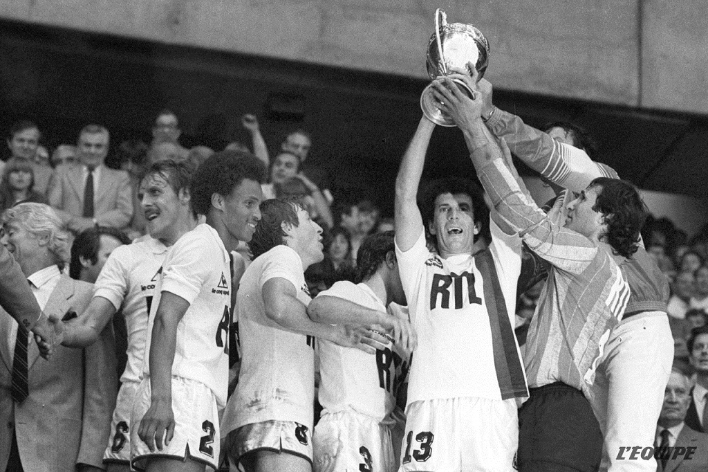 Dahleb 1983 remise coupe de france PSG Nantes CdF remiseCoupe