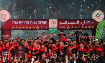 usma alger champion algerie 2019 titre celebration ceremonie ligue 1
