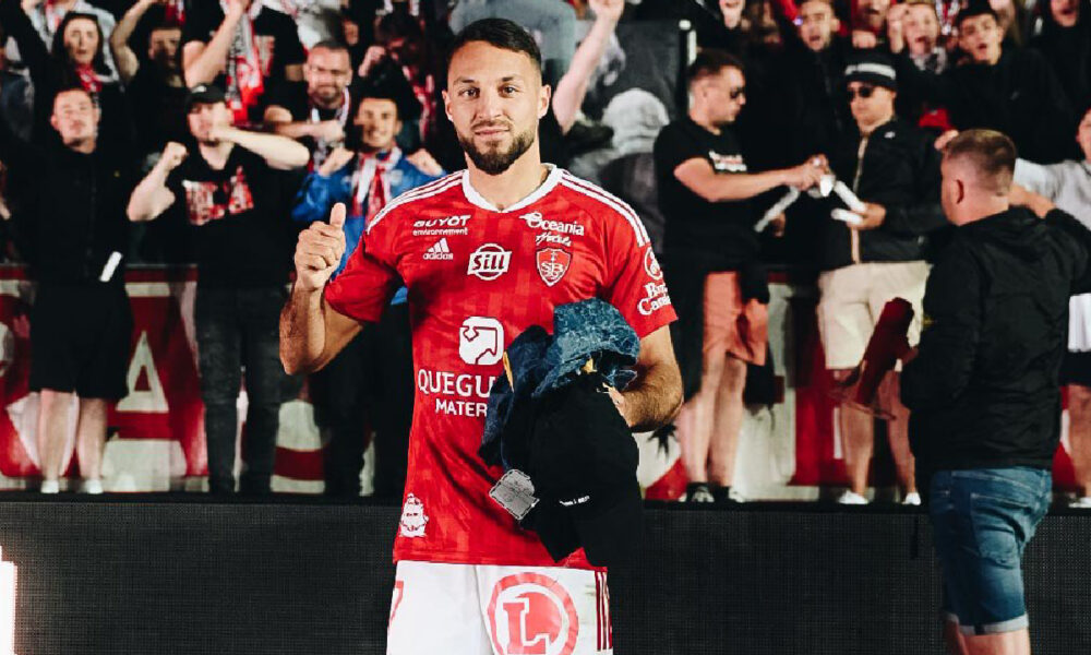 Haris Belkebla Scores in Final Game with Stade Brestois 29