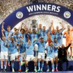 manchester city ldc uefa 2023 champions mahrez guardiola ceremonie