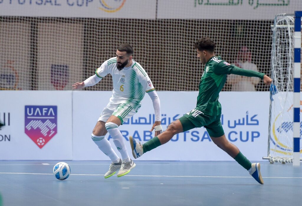 team dz selection futsal arab cup dz tournoi arabe 2023 saoudite duel
