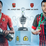 affiche caf usma al ahly supercoupe 2023