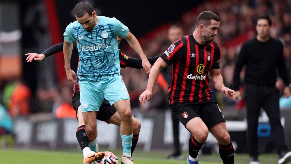 ait nouri bleu wolves bournemouth