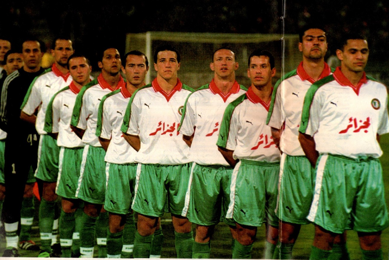 egypte algerie team ouest le caire benarbia belmadi dziri bougherara mamouni meniri driouche kraouche 2002