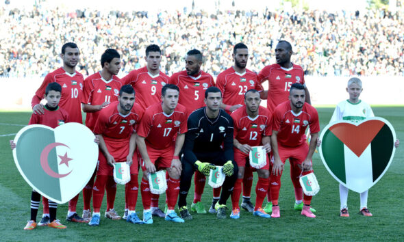 palestine onze algerie amical 2016 a alger