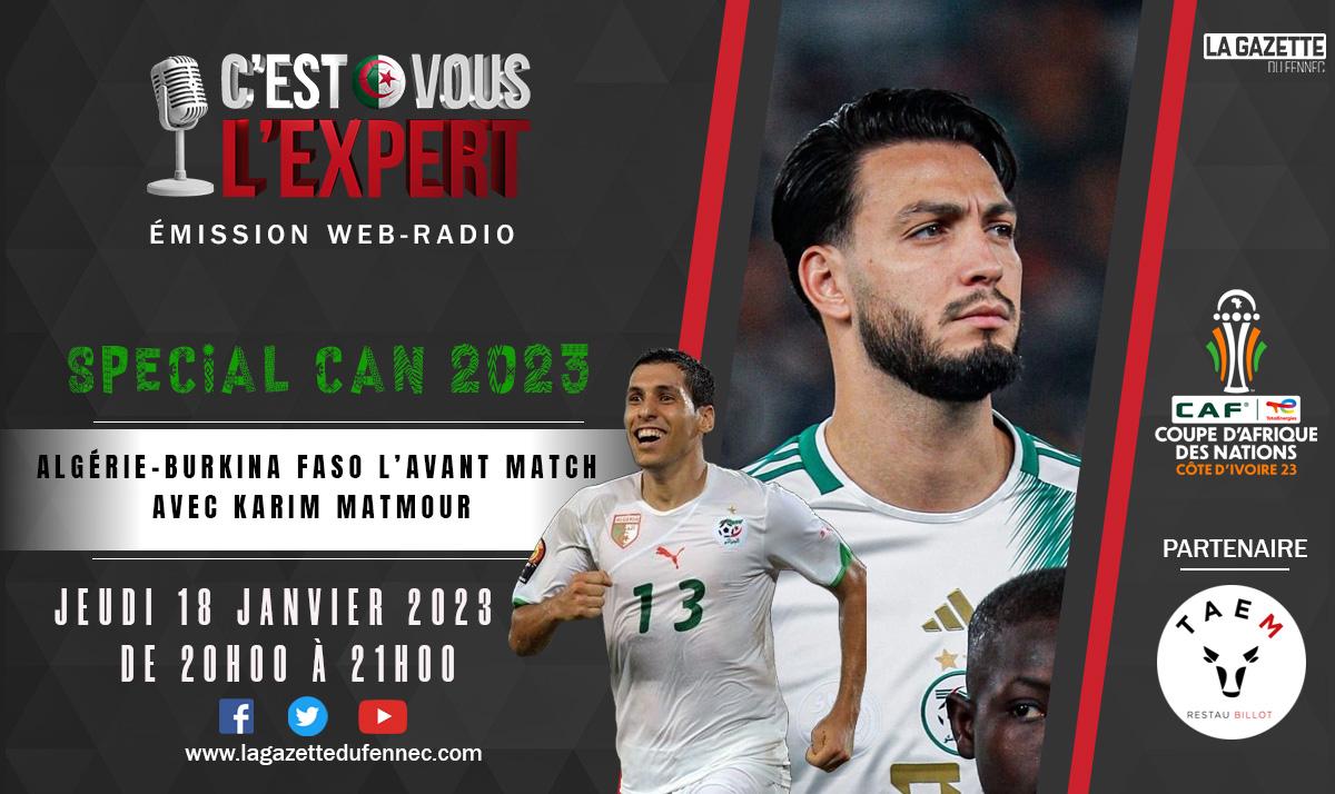 CVLXP 18Jan2024 Algerie Burkina Avant Match Avec Matmour