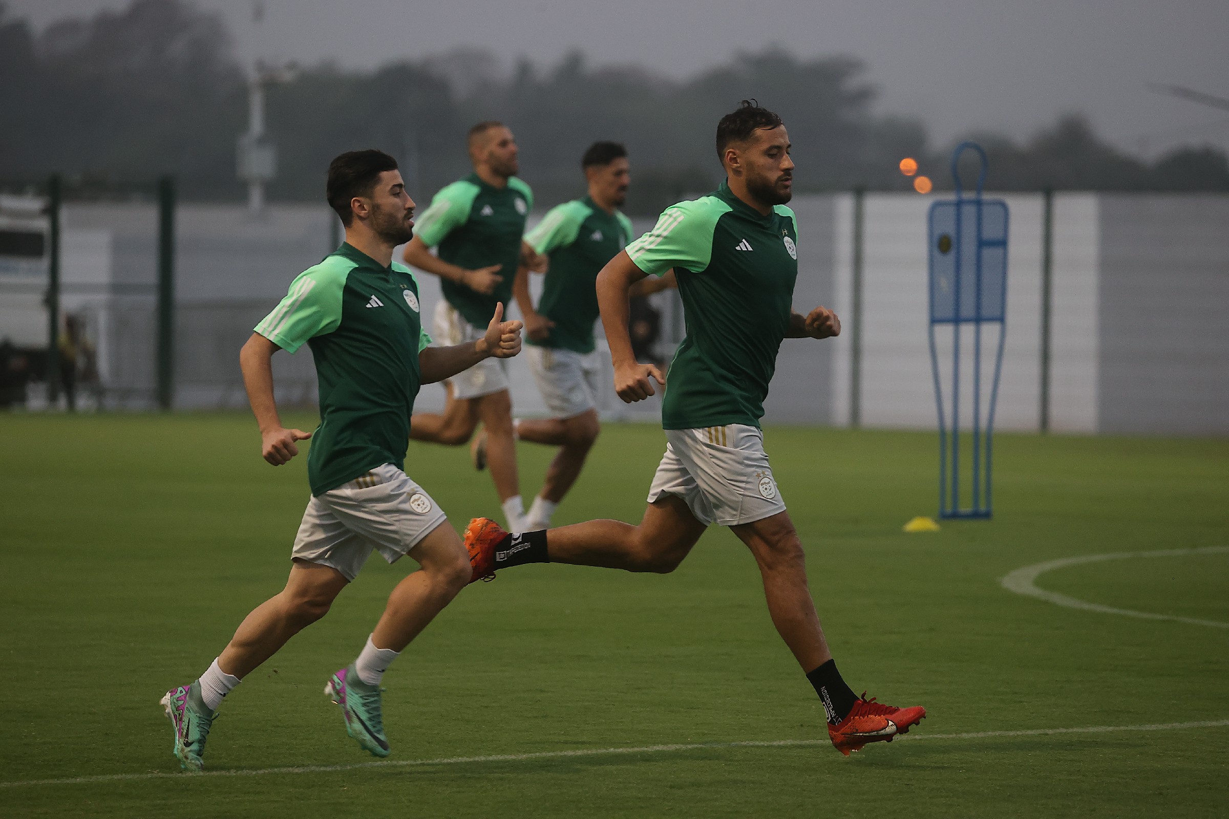 belaili avec amoura entrainement bouake