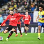 gouiri frappe but coupe de france rennes sochaux