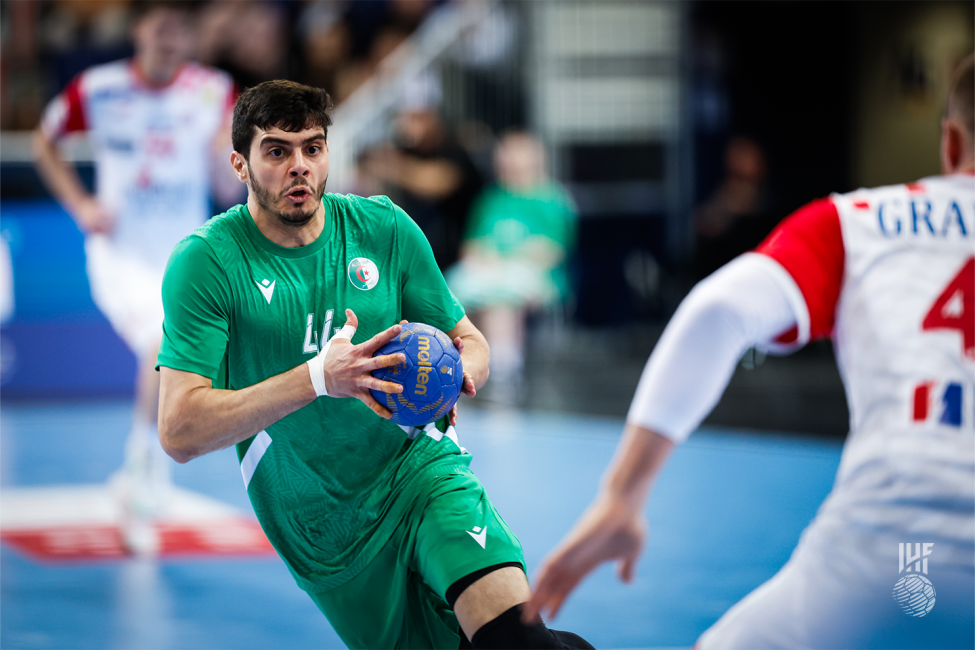 Hadj sadok handball dz tqo Croatie algerie