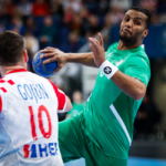 Berkous Messaoud handball dz tqo Croatie algerie