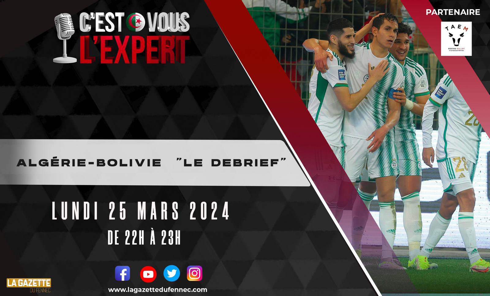 CVLXP 25Mars2024 Algerie Bolivie Le Debrief