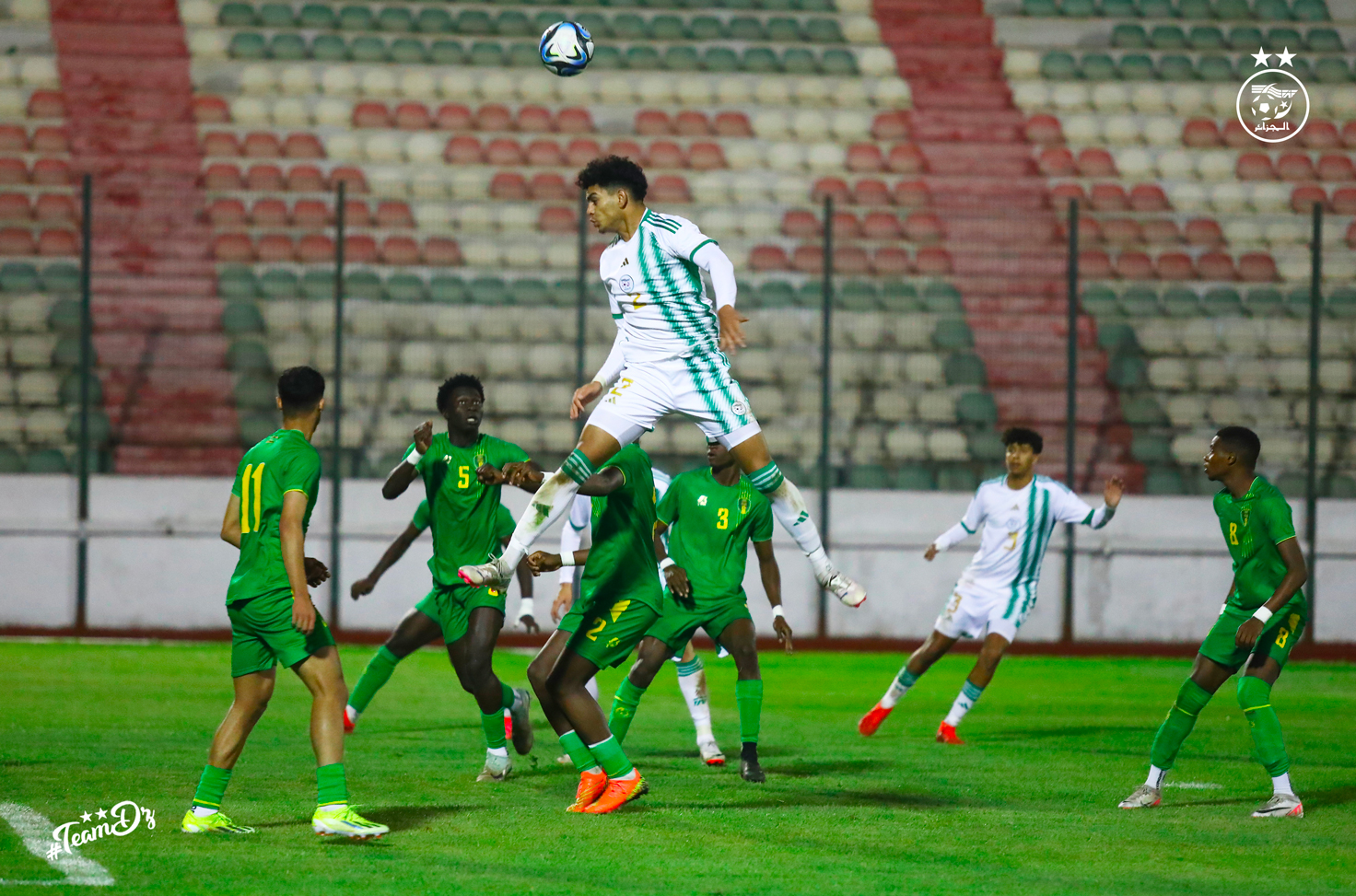 jeune duel ournoi U20 algerie manaa mauritanie mars 2024