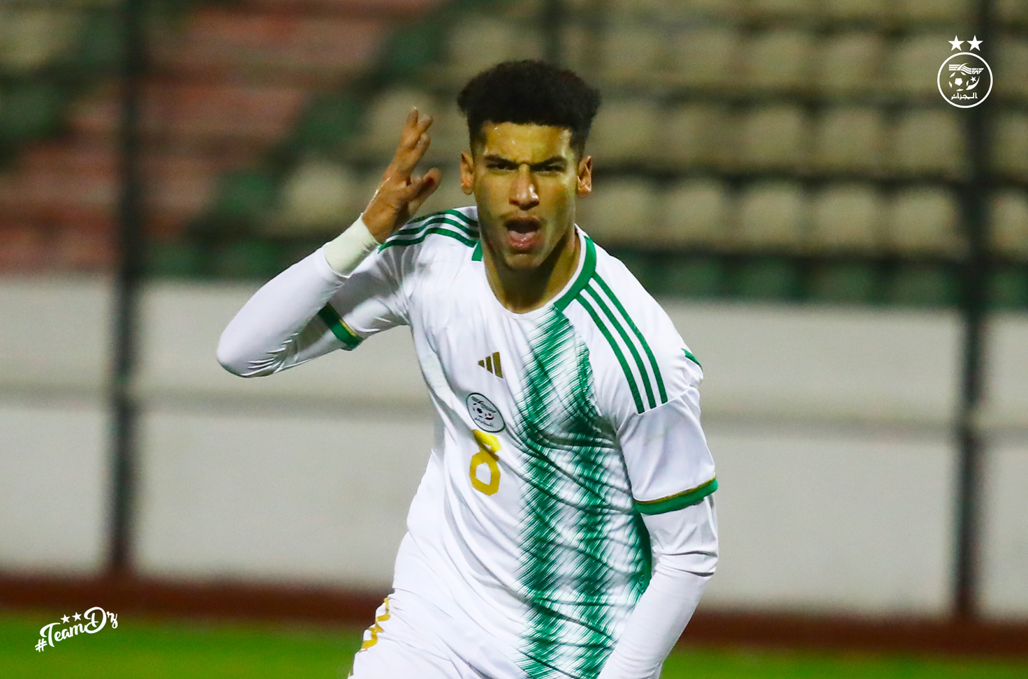 ramdaoui buteur ournoi U20 algerie manaa mauritanie mars 2024