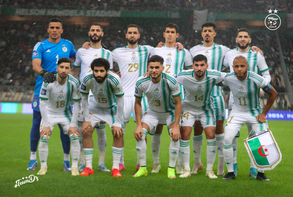 team algerie onze amical fifa series afrique du sud mars 2024