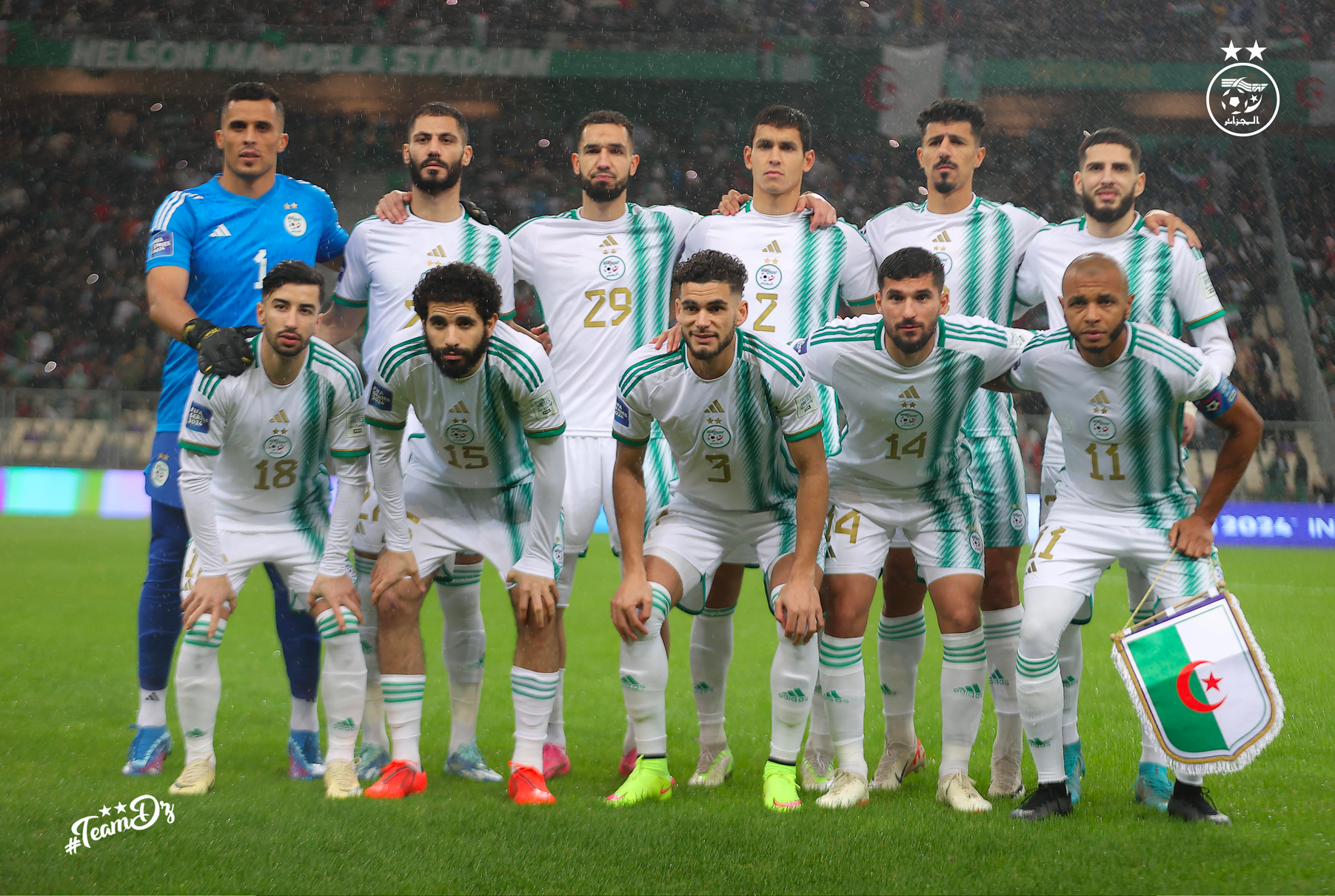 team algerie onze amical fifa series afrique du sud mars 2024