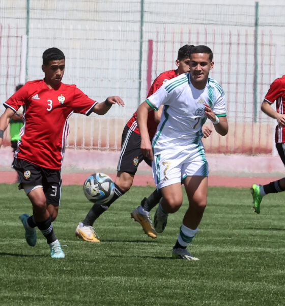 U17 unaf jeunes algerie libye tournoi