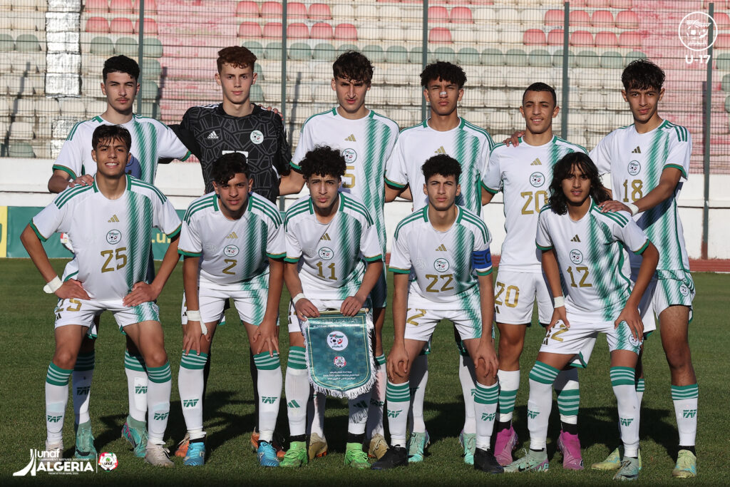 algerie team U17 unaf avril 2024