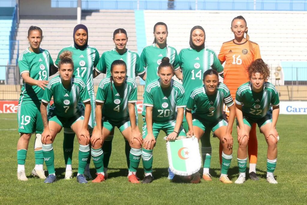 onze team feminine amical tunisie avril 2024