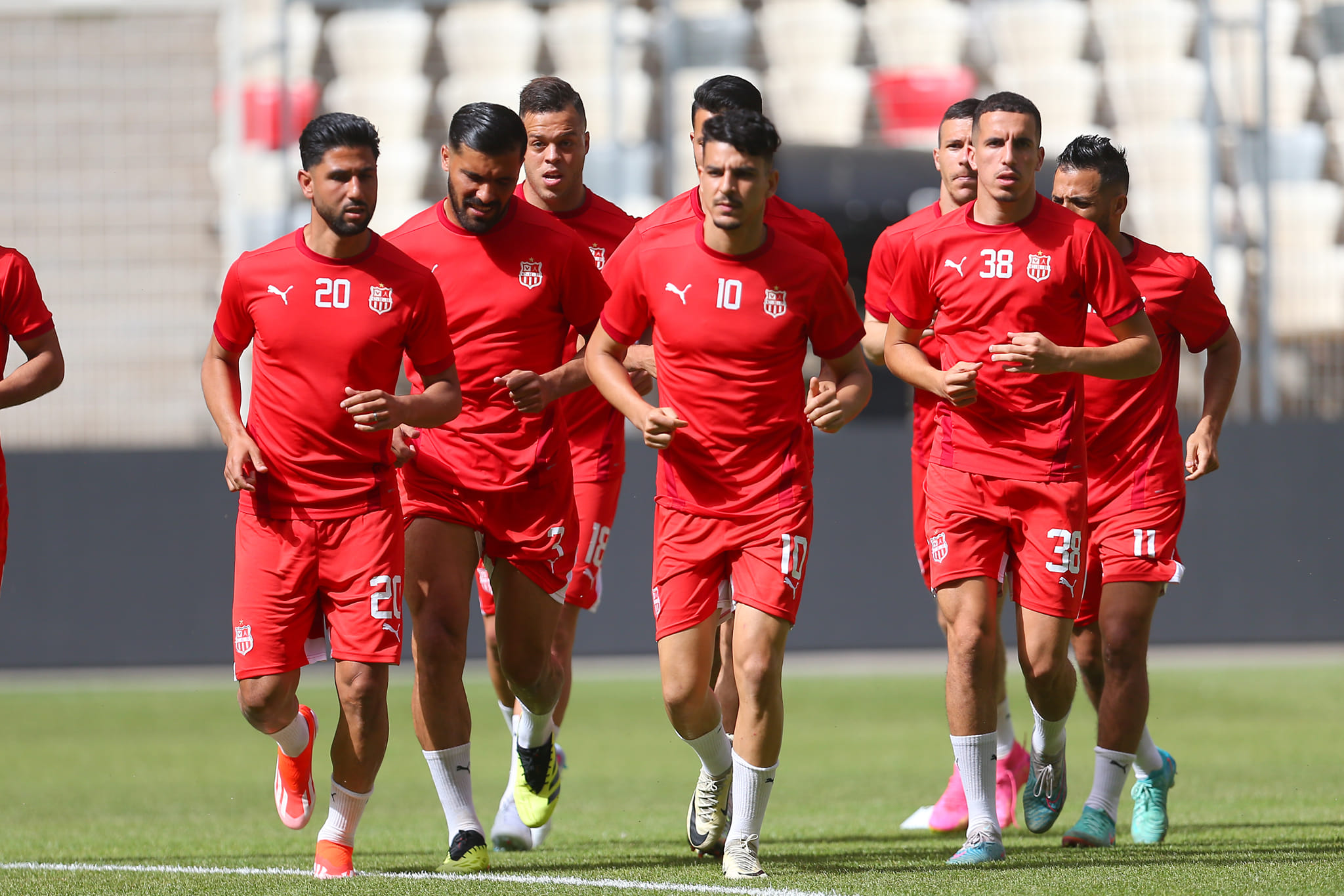 chabab crb entrainement groupe bouras