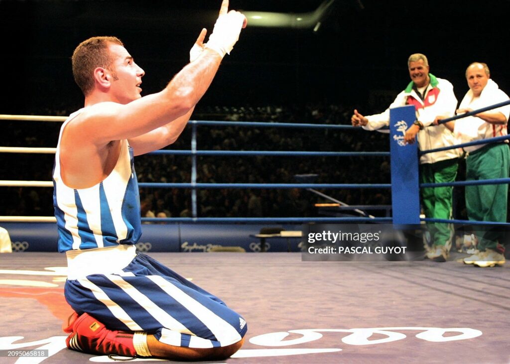 Mohamed Allalou boxe sydney 2000 bronze