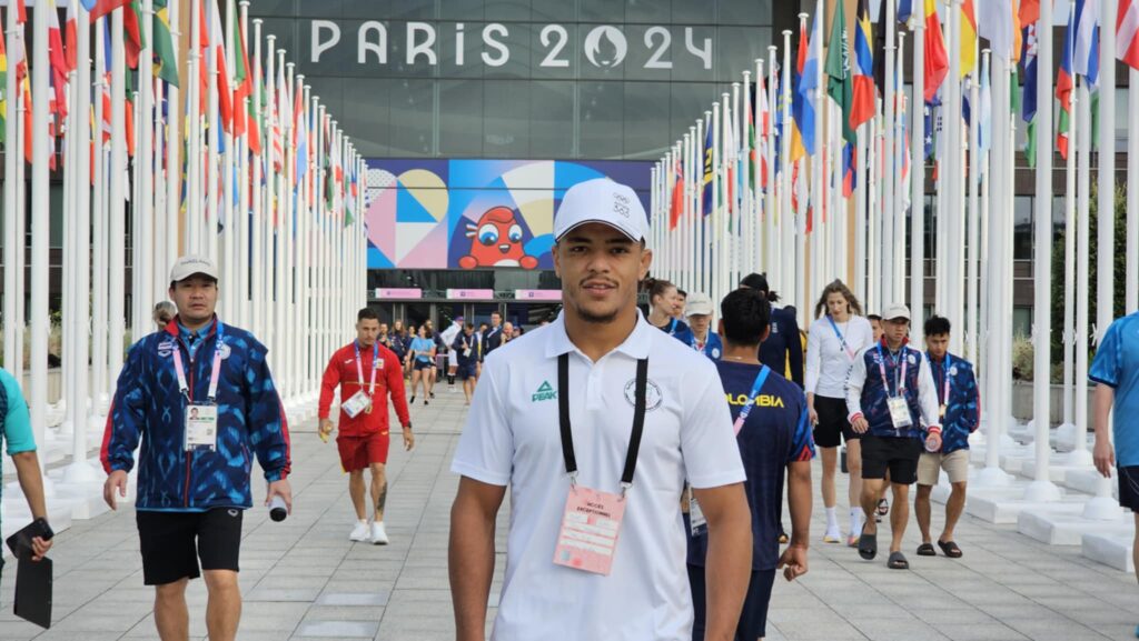 dris messaoud redouane entree village olympique judo paris 2024