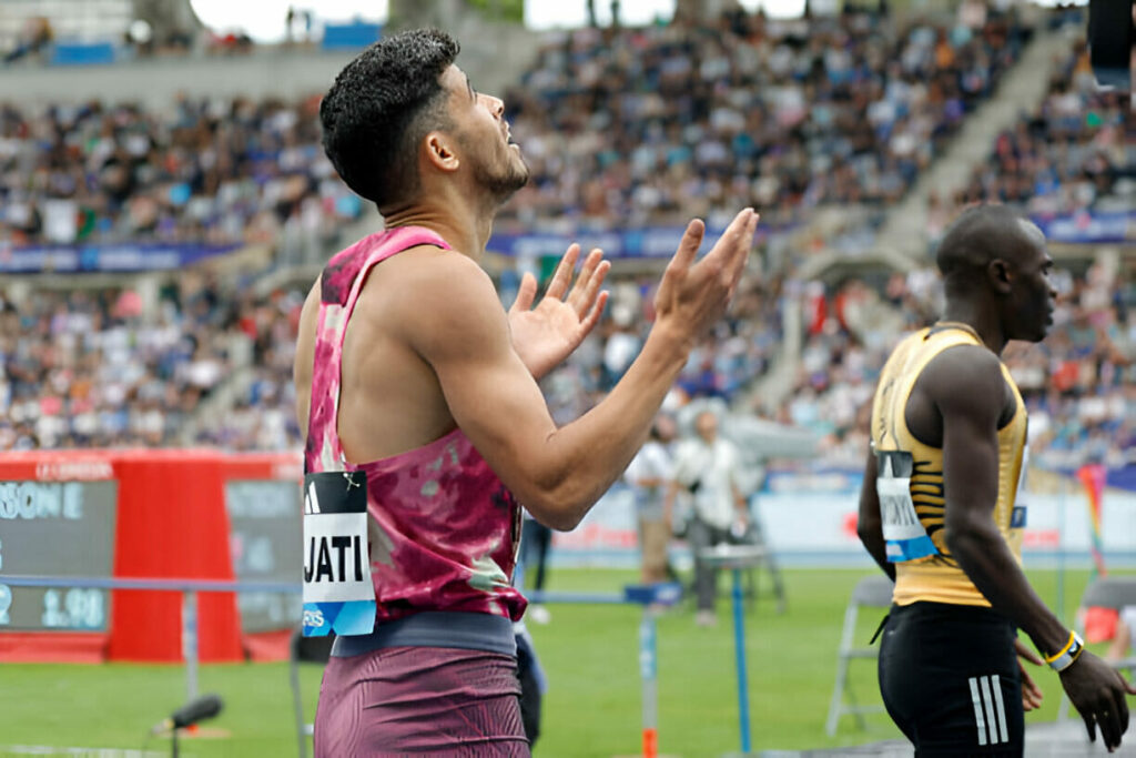 sedjati espoir medaille algerie priere 800m