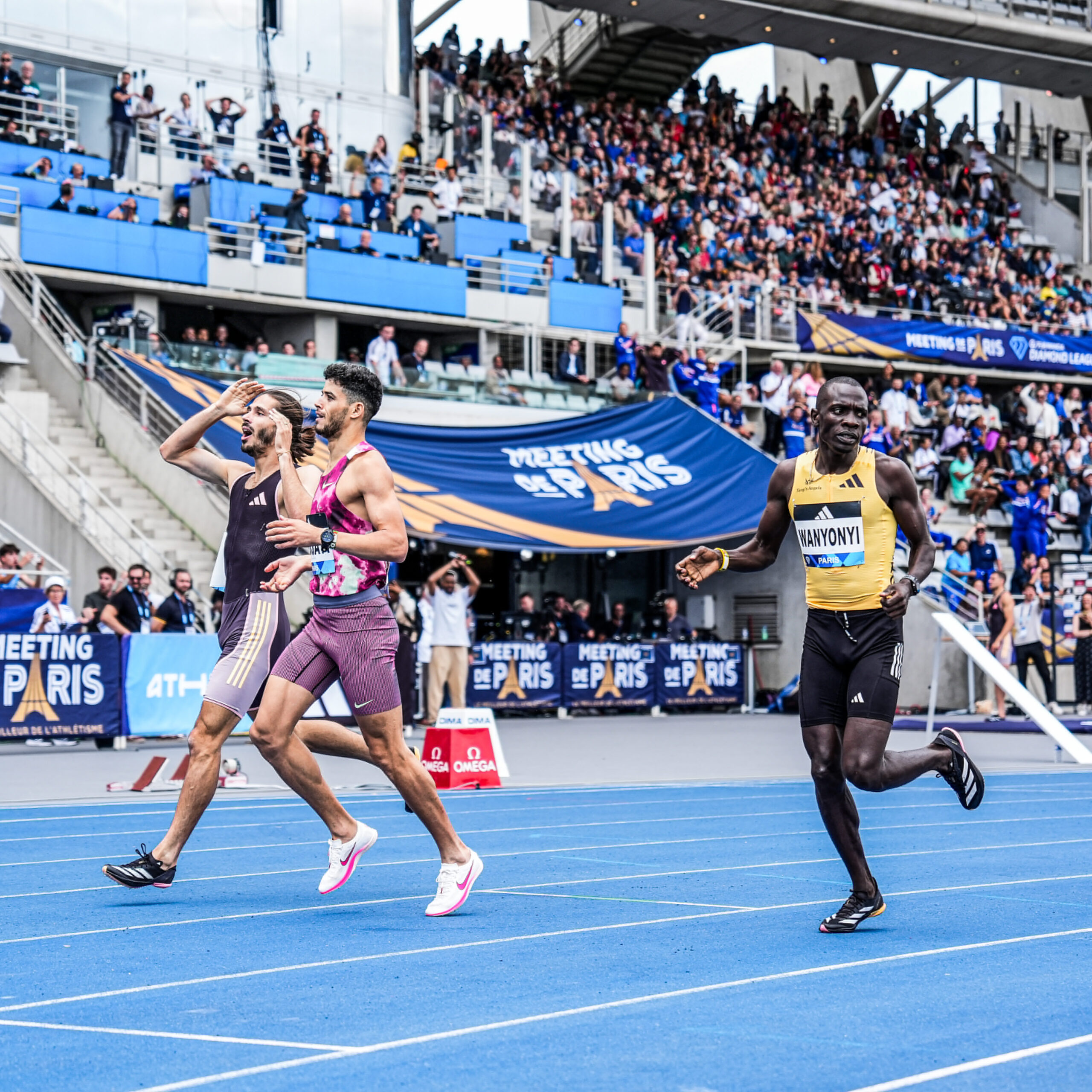 sedjati record algerie 800m