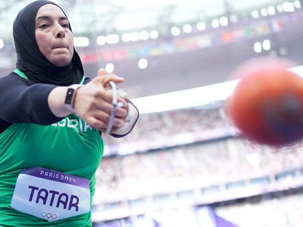 Zahra Tatar aux JO Paris 2024