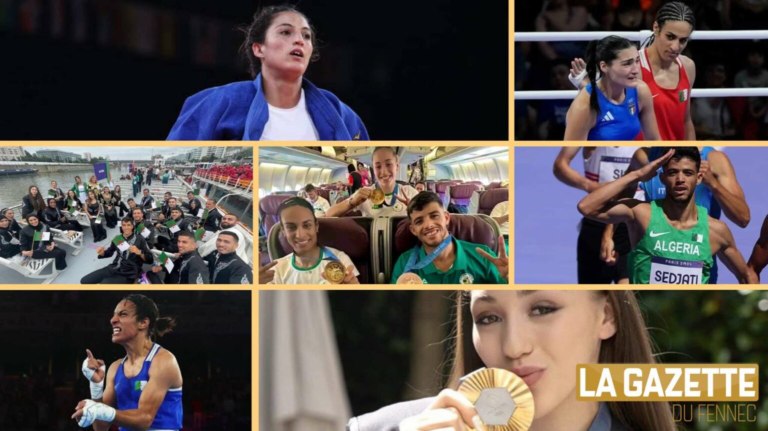 Les moments forts de l'Algérie aux JO Paris 2024