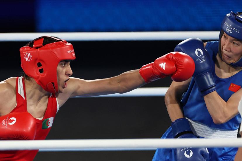 Imane Khelif Paris 2024 boxe Chine