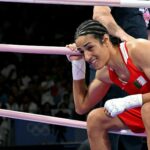 imane khelif rouge paris2024