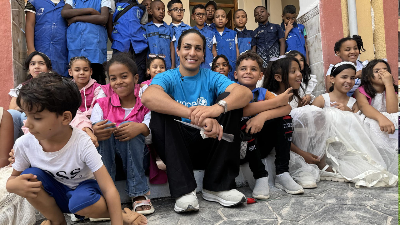 Imane Khelif rentrée scolaire