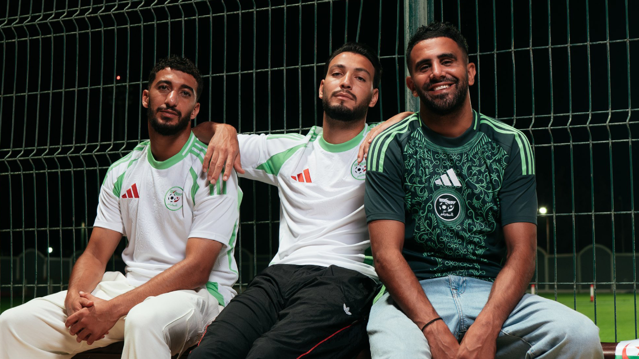 Officiel Adidas devoile les nouveaux maillots de l Algerie