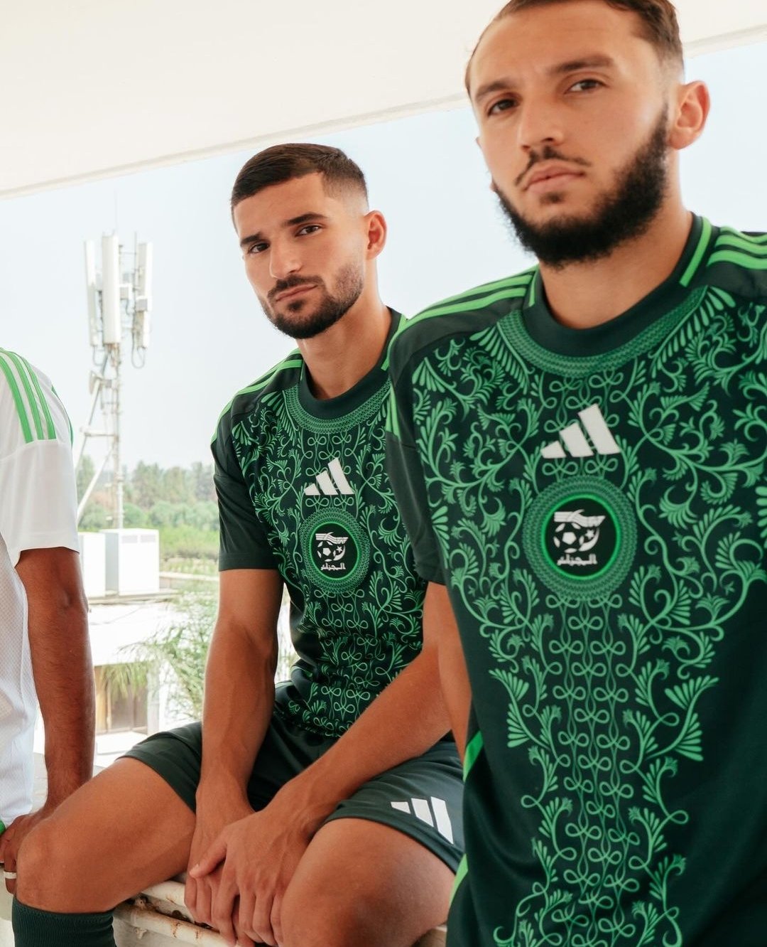 adidas colection 2014 nouveaux maillots gouiri aouar verts