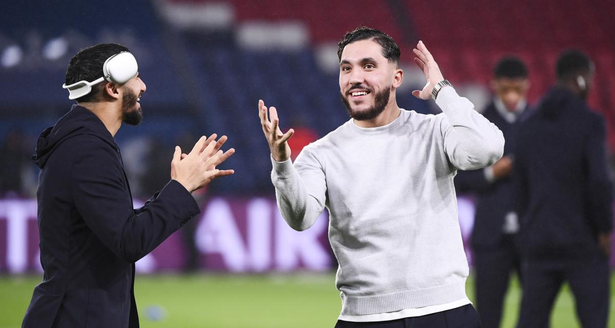 benrahma cherki l lyon ol avant match