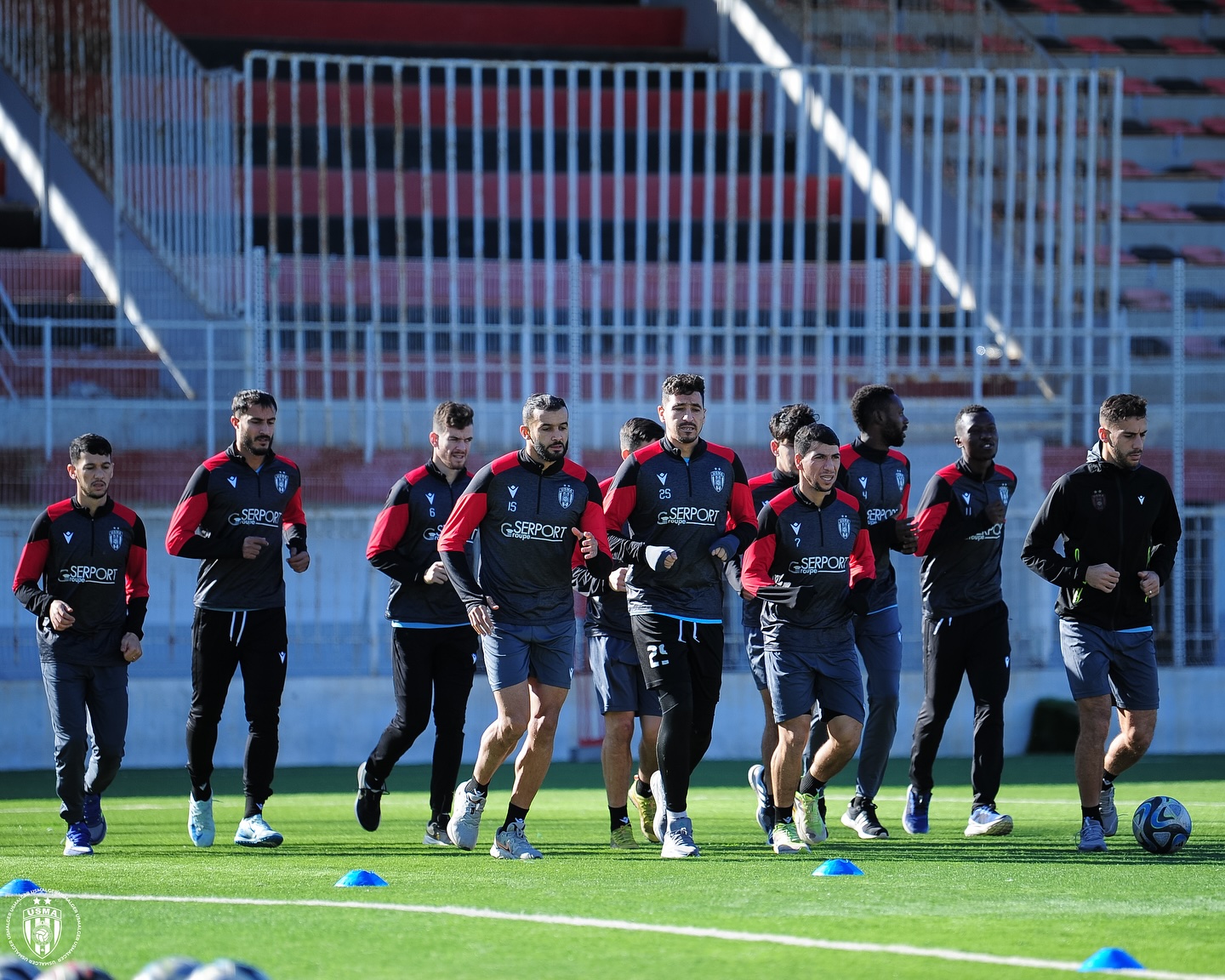 usm alger bologhine entrainement groupe benbot belkacemi lamara chita