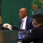 motsepe patrice caf president sourir congres maroc