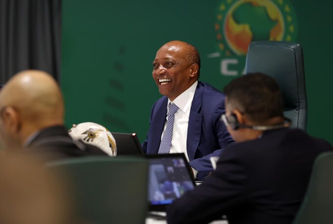 motsepe patrice caf president sourir congres maroc