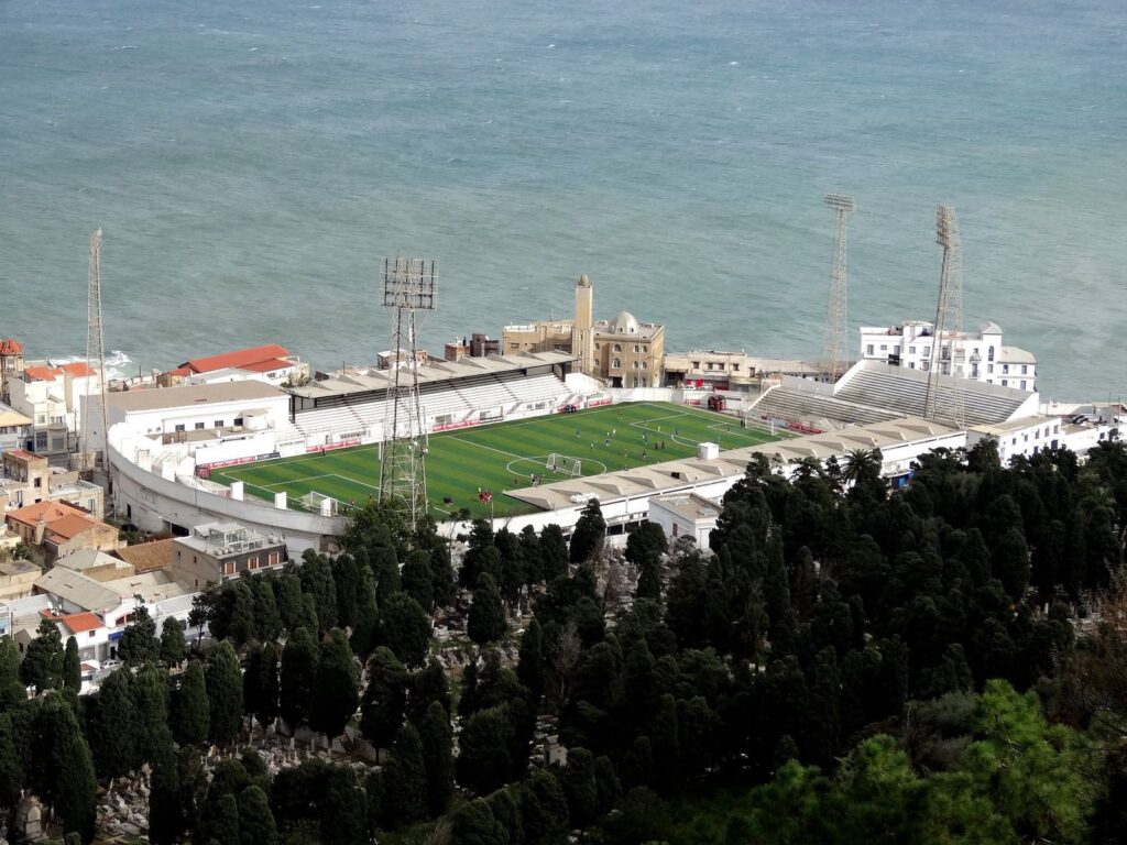 stade bologhine vue aerienne alger