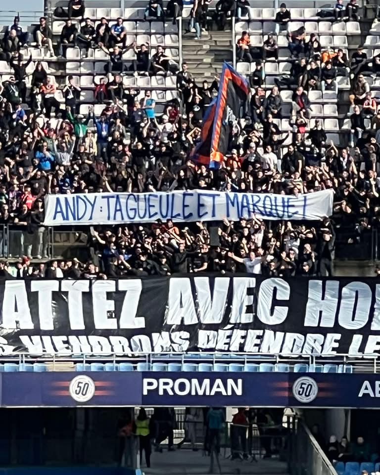 Banderole Andy Delort Montpellier 