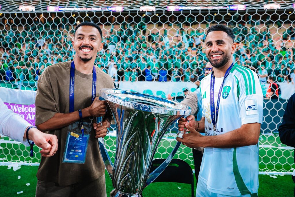 Mahrez coupe ligue des champions afc